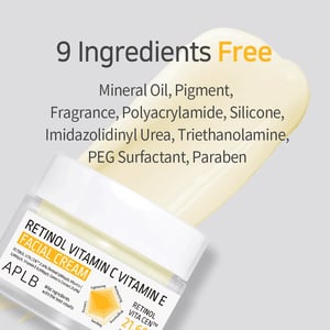 APLB Retinol Vitamin C Vitamin E Facial Cream 55ml •