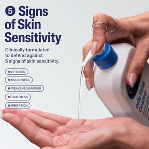 Cetaphil Hydrating Foaming Cream Cleanser Dry To Normal Sensitive Skin 236ml