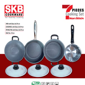 7 Pcs Cooking Set •