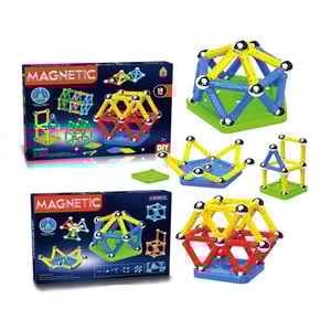 Magnetic Building Blocks - 58pcs