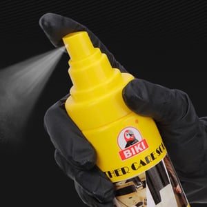 Biki Leather Care Solution Spray With Sponge 150ml