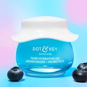 Dot & Key 72Hr Hydrating Gel Moisturizer + Probiotics 60ml •