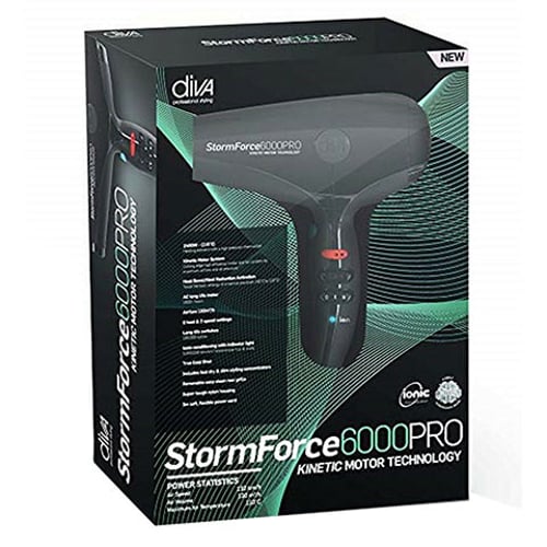 Diva Professional Styling StormForce 6000 PRO Hair Dryer