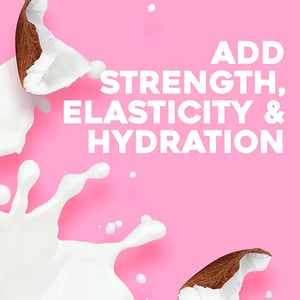 OGX Nourishing + Coconut Milk Hydrating Shampoo 385ml •