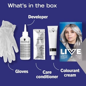 Schwarzkopf Live Urban Metallics Intense Colour - U71 Metallic Silver