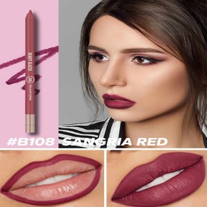 Beauty Glazed Waterproof & Long Lasting Lip Liner 0.6g - Sangria Red (B108)