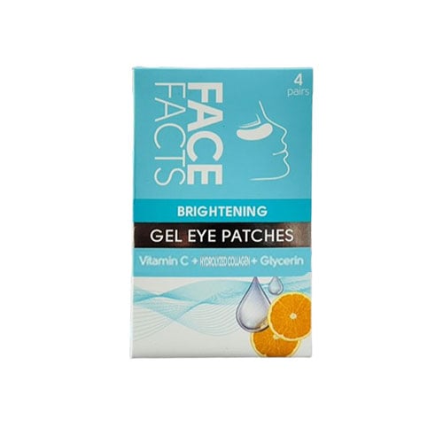 Face Facts Brightening Gel Eye Patches - 4 Pairs