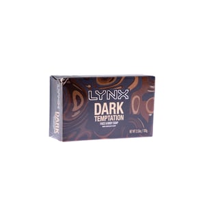 Lynx Dark Temptation Face & Body Soap 100g
