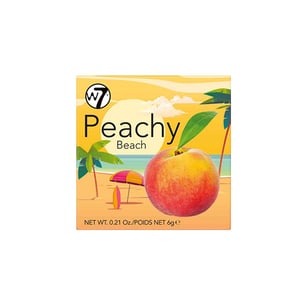 W7 Boxed Powder Blusher 6g - Peachy Beach