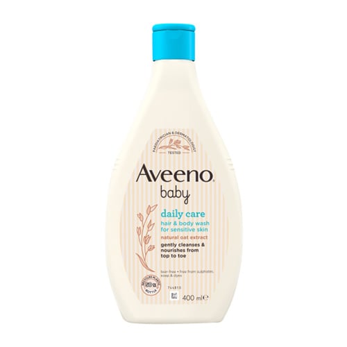 Aveeno Baby Daily Care Hair & Body Wash for Sensitive Skin 400ml