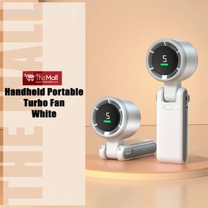 Handheld Portable Turbo Fan - White