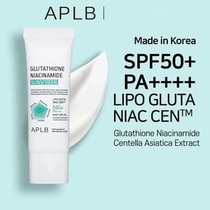 APLB Glutathione Niacinamide Sunscreen 40ml - SPF50 PA++++ •