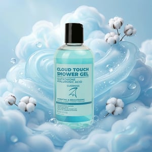 Guerniss Raw Cloud Touch Shower Gel 250ml