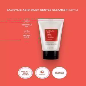COSRX Salicylic Acid Daily Gentle Cleanser 50ml •