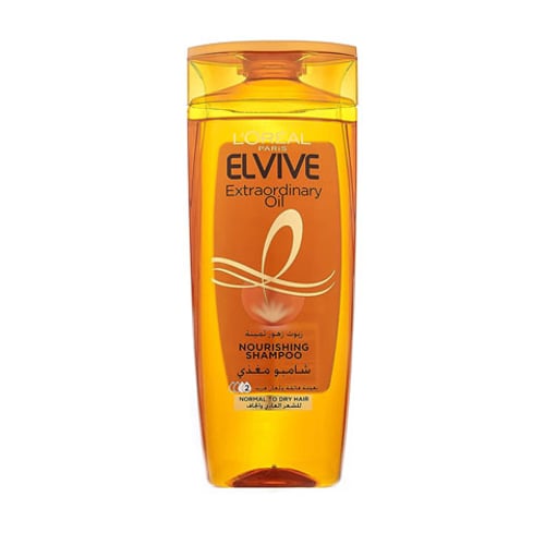 L'Oreal Elvive Extraordinary Oil Nourishing Shampoo for Normal to Dry Hair 400ml •