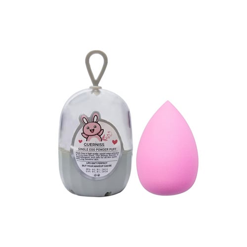 Guerniss Single Egg Powder Puff Tear Drop - Baby Pink