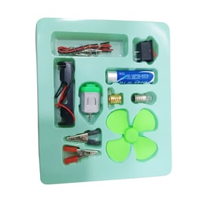 Science Experiment Suite - Bright Green Fan