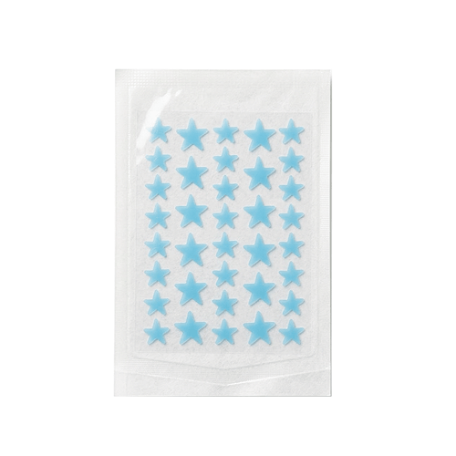 Acne Pimple Patch 36pcs Sheet - Sky Blue Star