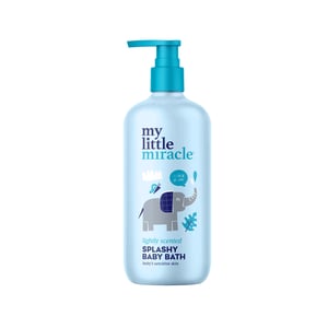 My Little Miracle Lightly Scented Splashy Baby Bath For Baby's Sensitive Skin 500ml