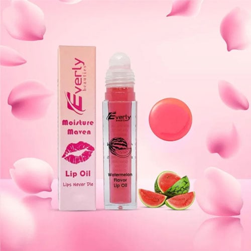 Everly Moisture Maven Lip Oil 6ml - Watermelon