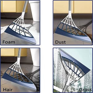 Magic Broom Multifunction Cleaner Wiper - Blue