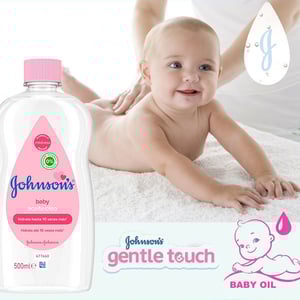 Johnson's Baby Oil 500ml •