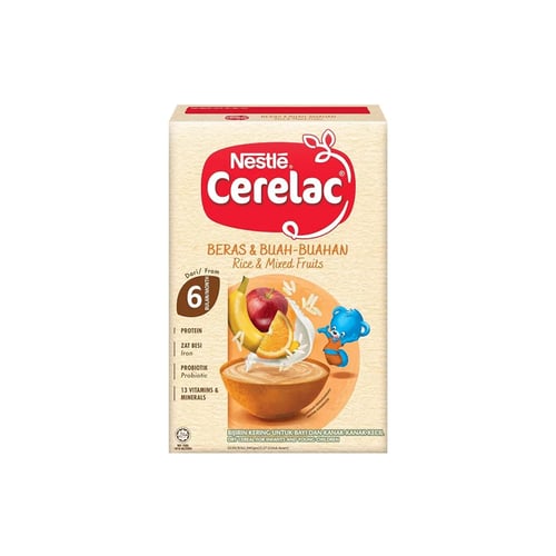 Nestle Cerelac Rice & Mixed Fruit 250g