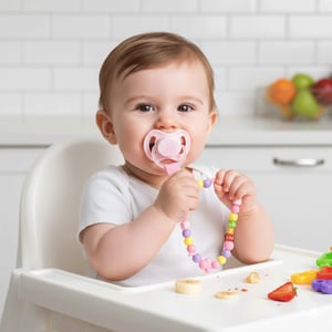 AVEAT Baby Safety Pacifier (6m-12m) - Pink