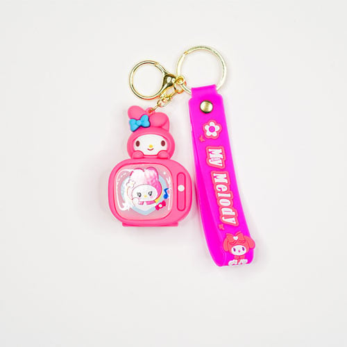 Key Ring With Mini Lighting TV - My Melody