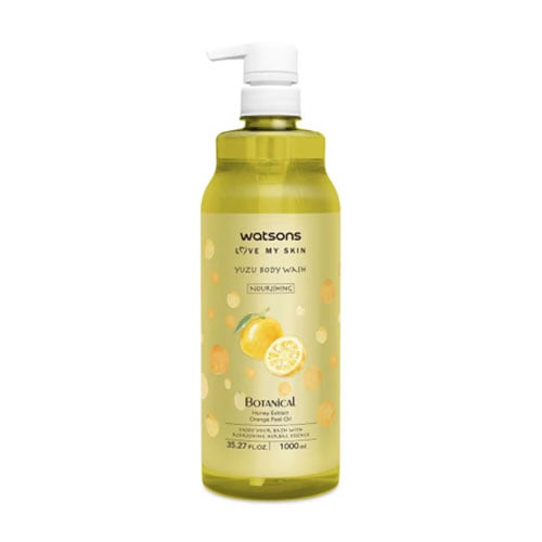 Watsons Love My Skin Botanical Nourishing Yuzu Body Wash 1000ml  •