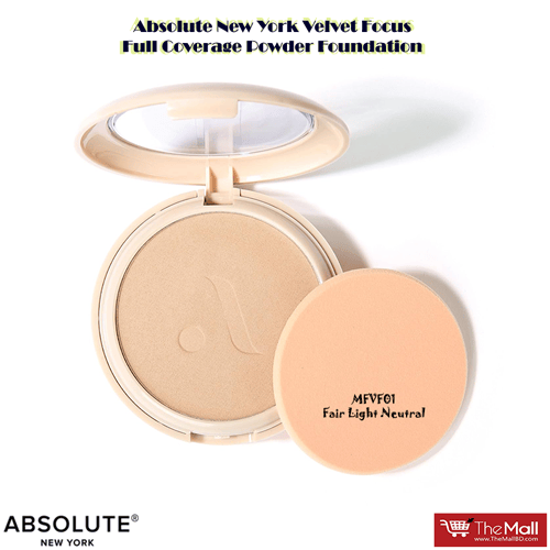Absolute New York Velvet Focus Full Coverage Powder Foundation 6g - MFVF01 Fair Light Neutral
