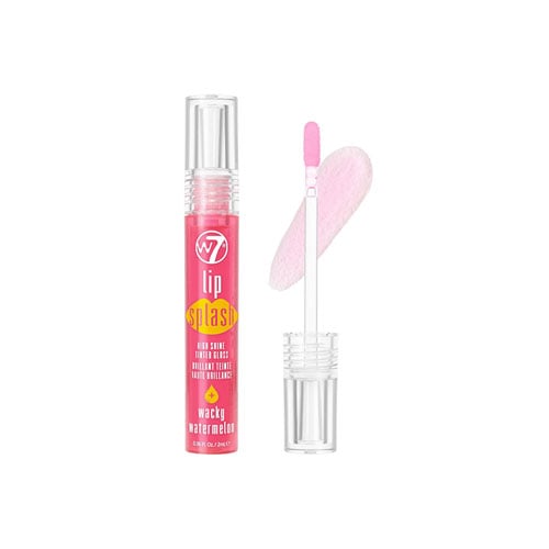 W7 Lip Splash Tinted Lip Gloss 2ml - Wacky Watermelon