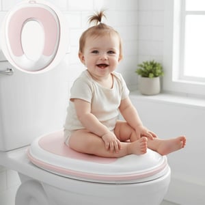 Baby Toilet Trainer Seat - Pink