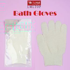 LMLTOP Bath Gloves - White