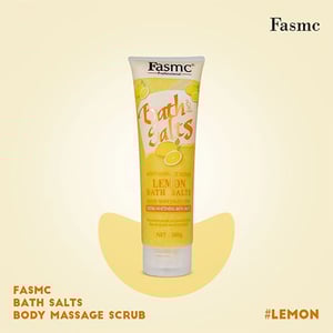 Fasmc Bath Salts Body Massage Scrub 380g - Lemon
