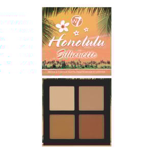 W7 Honolulu Silhouette Bronze & Contour Palette