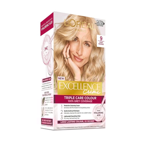 L'Oreal Paris Excellence Creme Haircolour - 9 natural Light Blonde•
