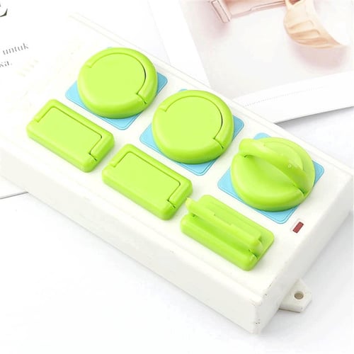 Socket Safety Protector - Bright Green