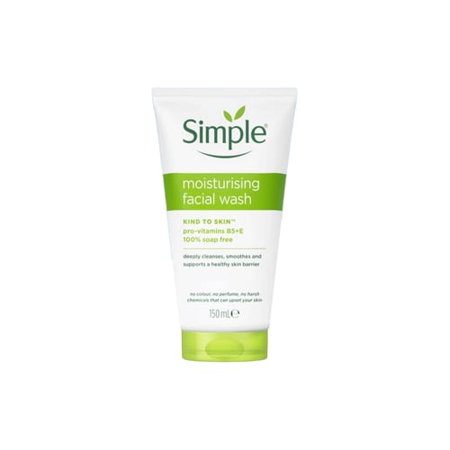 Simple Kind To Skin Moisturising Facial Wash 150ml  •