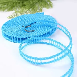 Nylon Non-Slip Clothes Line Rope 5m - Sky Blue
