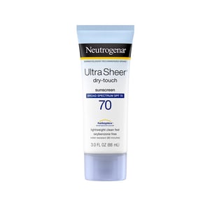 Neutrogena Ultra Sheer Dry-Touch Sunscreen 88ml - Broad Spectrum SPF70 •