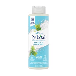 St. Ives Sea Salt & Pacific Kelp Exfoliating Body Wash 473ml •