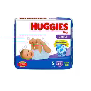 Huggies Dry Pants S (4-8kg) 70pcs•