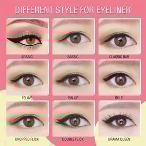 Pinkflash Waterproof Easy Eyeliner 0.6g - Boo (PF - E01)