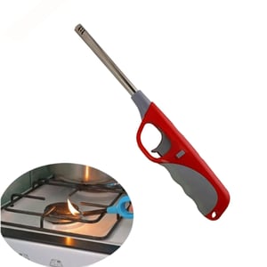 Kitchen Refillable Gas Lighter - Red