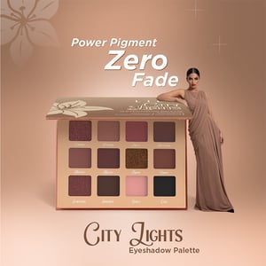 Lily City Lights 12 Eyeshadow Palette - Perfect Brown