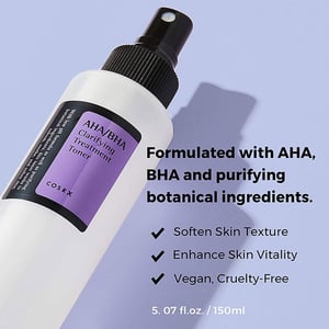 COSRX AHA/BHA Clarifying Treatment Toner 150ml•