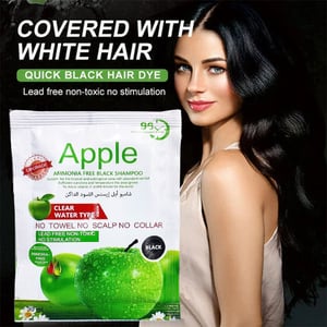 Apple Ammonia Free Black Shampoo 30ml