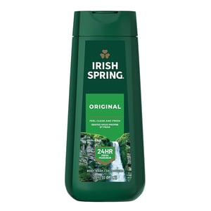 Irish Spring Moisturizing Face + Body Wash 591ml - Original Clean•