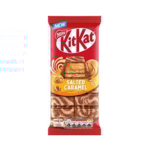KitKat Salted Caramel Chocolate Bar 99g  •